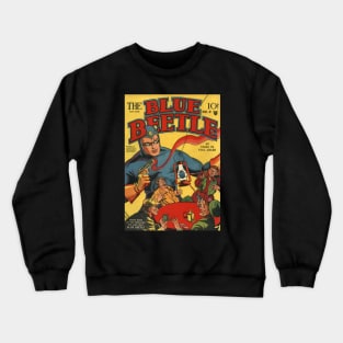 Blue Beetle II Comic Love Crewneck Sweatshirt